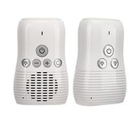 Luocute Monitor de Audio para Bebés, Intercomunicador Inalámbrico Bidireccional de 2,4 GHz con Luz Nocturna y Activación de Ruido, para Habitación de Cuidado de Bebés (Enchufe de la UE)