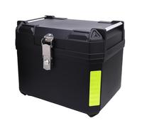 Luocute Motocicletas Case, Bolsa de Caja de de Troncos de 60L de 60L con de Bloqueo Anti -Robo, Impermeabilización con Soporte Universal para Scooters con Estante de Equipaje