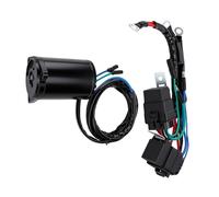 Luocute Motor de Inclinación y Trimado con Relé, 2 Cables, para Fueraborda 2 Tiempos 60-90