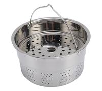 Luocute Olla de Cocción Al para TM5 TM6, Cesta de Cocción Al para Procesador de Alimentos de Acero Inoxidable, Accesorio para Licuadora, Cesta de con Diseño Apto para Lavavajillas, para Máquinas TM5
