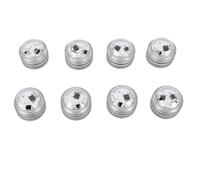 Luocute Paquete de 8 Luces LED Sumergibles, Luces Subacuáticas con Pilas con Control Remoto, Impermeabilización IP68 para Piscina, Acuario, Fuente, Florero, Boda, Decoración de Fiesta