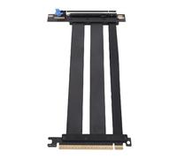 Luocute PCIE 5,0 Riser Cable para RTX4900 RX7900 Gen 5 GPU Tarjeta Gráfica PCI E Cable de Extensión 16X128 GB S 230mm Negro