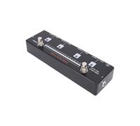 Luocute Pedal de Efectos de Guitarra, Bypass Conmutador de Bucles de Efectos de Guitarra Caja de Conmutador de Canal de Pedal, 16 Preajustes Programables Pantalla LED Interruptor de