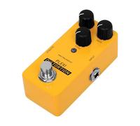 Luocute Pedal de Efectos de Guitarra Eléctrica, Caja de Metal Plexi Distortion Mini Pedal de Guitarra con True Bypass, para Blues Rock Metal