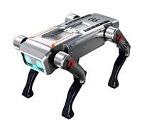 Luocute Perro Robot Inteligente, Juguete Stem Interactivo con Voz y Control Remoto, Más de 30 Acciones de Juego Programable para Niños de 6 a 12 Años, Robots Controlados por Aplicación