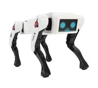 Luocute Perro Robot Inteligente, Perro Robot con IA Programable con Control por Voz, Control Remoto Mediante Aplicación Bluetooth, Más de 30 Acciones, Música, Luces y Baile, para Niños y