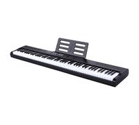 Luocute Piano Digital de 88 Teclas, Teclado Ponderado de Tamaño Completo con 25 Niveles de Sensibilidad Táctil, 900 Tonos 700 Ritmos 110 Canciones de Demostración, Soporte BT MIDI, (Enchufe de la UE)