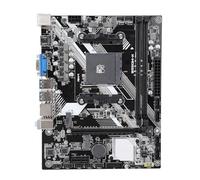 Luocute Placa Base B550m-K, Enchufe de CPU AM4, Canal Doble DDR4, M ATX DDR4, Máximo 64GB, HD VGA Compatible en la Placa Base de Juegos Compatibles con Funciones BIOS Funcionalidad