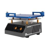 Luocute PLACA Caliente de Soldadura, Estación de Soldadura de Precalentamiento Eléctrico LED, 40-260 ℃ Rango, Pantalla OLED, Enlace en Capas Dot Array Reparación de Soldadura PLACA (EU enchufe 220V)