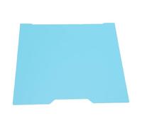 Luocute Placa de Construcción para Impresora 3D, 355 X 346 M, Acero con Resorte Azul Claro Texturizado