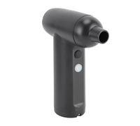 Luocute Plumero de Aire Eléctrico, Soplador de Aire Portátil Inalámbrico de 110000 RPM con Carga Rápida USB Tipo C, para Teclado, PC, Limpieza de Automóviles, Cojín Inflable para (BLACK)