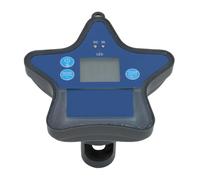 Luocute Probador de Agua para Piscina Flotante, Medidor de Calidad del Agua Inteligente Inalámbrico Bluetooth con Transferencia de Datos en Tiempo Real para Piscinas, Spas, Acuarios,