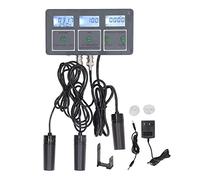 Luocute Probador de Calidad del Agua Multiparámetro, Herramienta de Monitoreo en Línea 8 en 1 para S.G PH EC SALT ORP TDS CF TEMP, con Control Inalámbrico de Aplicación para Pisci (Enchufe UE 230V)