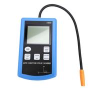 Luocute Probador de Osciloscopio de Encendido Automotriz, Funda de Goma | Calibración Digital LCD KVOLT, Se Adapta a Motores DIS COP de un Solo Cilindro, RPM y Voltaje de Encendido