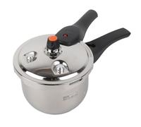 Luocute Productora a Presión, Olla a Presión de Acero Inoxidable con Recubrimiento sin Barra para Cocinar Gachas de Gachas de Sopa (3L)