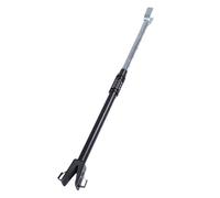 Luocute Protector de Popa de Motor de Ajustable, Barra de Soporte de Motor Fueraborda que Absorbe los Golpes con Aleación de Aluminio Resistente, Compatible con Varios Modelos de