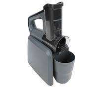 Luocute Rallador de Queso Eléctrico, Cortador de Verduras Multifuncional Automático con 3 Cuchillas Intercambiables de Acero Inoxidable y Batería de 2600mAh para Queso, Frutas, Verduras