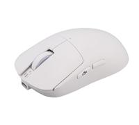 Luocute Ratón M7 AI, Ratón Inalámbrico de Traducción de Escritura de Voz Bluetooth con Resumen de Transcripción en Tiempo Real para ChatGPT, Ordenador Portátil de Oficina (White)