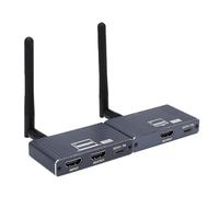 Luocute Receptor Transmisor Inalámbrico para de TV de PC | 1080P 60Hz Ultra HD, Banda Dual 2.4G 5G, Alcance de 200M, Velocidad de 1.8-3.5Gbps, No Necesita Controlador, Plug and Play
