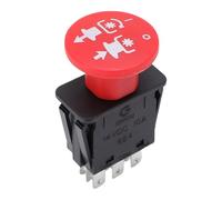 Luocute Reemplazo de Interruptores PTO para Cortacésped 539101768 582107601 | Se Adapta a la Serie GT48 GT2254 LGT, Material ABS Resistente, Controla el Acoplamiento del Embrague Electromagnético,