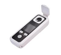 Luocute Refractómetro Digital Brix, Probador de Contenido de Azúcar con Pantalla a Color IPS y Pantalla de índice de Refracción de Temperatura, Rango 0 32 Brix, IPX6 Impermeable, para (JBM-10)