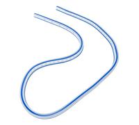 Luocute Regla Flexible Curva 36 Pulgadas, Regla de Goma Doble | Núcleo Metálico con Doble Escala para Estabilidad de Forma, Ranuras Precisas en Pulgadas y Métricas, Ideal para Costura y