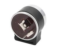 Luocute Relé Intermitente de Señal de Giro para Motocicleta, relé Intermitente Mecánico de 2 Pines de 12 V 8 W, Módulo de Indicador con Carcasa de Plástico ABS, para DT175 DT360 DT400 GT80 DT100 XT500