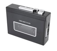 Luocute Reproductor de Casete Portátil, Convertidor de MP3 5.0 con Inversión Automática y Grabación USB, para Entusiastas de la Música Vintage y Digitalización de Cintas (B)