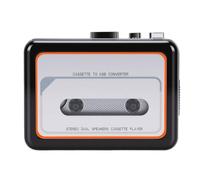 Luocute Reproductor de Cassette con USB, Grabadora Portátil con Altavoces Incorporados y Jack de Auriculares, para Conversión de Cassette a MP3 a Través de USB, para Escucha Personal