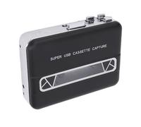 Luocute Reproductor de Cinta de Casete, Convertidor de Casete a MP3 Portátil con Altavoz Incorporado y Conector para Auriculares de 3,5 Mm, para Computadora Portátil, Grabadora de CD,