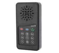 Luocute Reproductor de Escrituras con Energía Solar 8G, Lector de Escrituras Recargable de 500 MAh de 500 MAh para el Reproductor de Audio Bíblico de Carga Solar (French A B, English KJV, 288 Himnos)