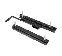 Luocute Riel Deslizante de Asiento de 2 Piezas, Rieles Deslizantes de Asiento Ajustables de Gran Resistencia, con Cómodo Redondeado para Ajuste Trasero hacia Adelante, para Go Kart de