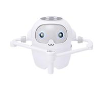 Luocute Robot de Dibujo Automático, NFC Tech Smart Interactive Self Drawing Machine para Niños con 58 Tarjetas, Educación Temprana Arte Lenguaje Aprendizaje Juguete para Niños Niñas 3 4 (White)