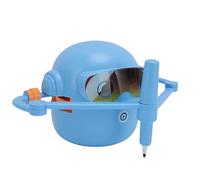 Luocute Robot de Dibujo para Niños, Juguete Educativo Interactivo de Aprendizaje con 100 Tarjetas de Palabras y 12 Bolígrafos de Colores