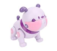 Luocute Robot Dog, Música de Perros de Control Remoto Eléctrico y Función de Luz Interactive Kids Educación Temprana para Niños y Niñas de 3 a 12 Rosa