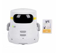 Luocute Robot Inteligente para Niños, Interactivo, con Control por Voz, Sensor Táctil, Que Habla, Canta, Baila y Tiene Ojos LED, con Movimientos y Música Programables, para Edades (White)