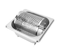 Luocute Rodillo de Mantequilla de Acero Inoxidable, Rueda Esparcidora Perforada con Cabezal Desmontable para un Recubrimiento Uniforme en Bollos de Pan y Maíz