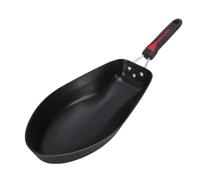 Luocute Sartén con Forma de 3D, Sartén de Acero Inoxidable con Revestimiento Antiadherente para Cocinar Pescado con de Madera, Distribución Uniforme del Calor para Estofar y Asar