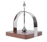 Luocute Servilletero, Dispensador de Servilletas de Acero Inoxidable de Madera de Nogal de Primera Calidad con Bola Pesada para una Colocación Segura, Diseño Refinado para Comedor,