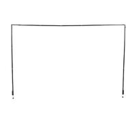 Luocute Sobre la Barra de la Mesa con Abrazaderas, Ajuste de 46-100 Pulgadas de Longitud de 29-55 Pulgadas de Altura de la Mesa del del del Globo, Adecuado para la Fiesta de Cumpleaños (Black)