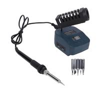 Luocute Soldador Inalámbrico, Estación de Soldadura Eléctrica Portátil de 60 W con Pantalla LCD USB Tipo C para Reparación de Electrodomésticos, Compatible con Batería de 18 V (no