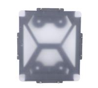 Luocute Soporte Magnético para Platos, 4 Imanes Recubiertos de Goma con Succión de 66 Lb Cada Cubierta de PC de Acero de Aleación con Placa de Cubierta de PC para Mini Plato Protección