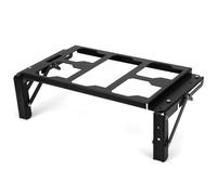 Luocute Soporte Plegable para Caja de Herramientas de Embalaje, Estante de Aleación de Aluminio para Almacenamiento en la Pared de la Plataforma del Camión, Mesa de Trabajo Plegable con