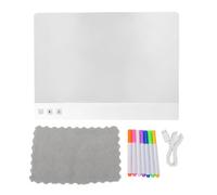 Luocute Tablero de Dibujo LED, Tablero Acrílico Iluminado de Pulgadas