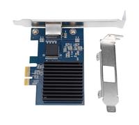 Luocute Tarjeta PCIe 10G, Adaptador Ethernet PCIe de 10Gbps, Conjunto de Chips RTL8127 con 6 Opciones de Velocidad, 10G, 5G, 2,5G, 1G, 100Mbps, 10Mbps para Servidor de PC Linux