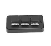 Luocute Teclado Macro Programable Mecánico Inalámbrico De 3 Teclas (BLACK) | Accesos Directos Personalizables para Juegos y Trabajo, Conectividad 2,4G y USB, Batería de 150 MAh, Funciona con PC,