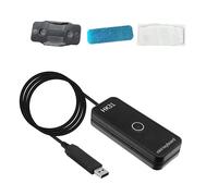 Luocute Teclado USB Personalizable, Grabación de la Oficina de la Oficina Atajo con Placa de Atracción Magnética, para Operaciones Rápidas (HK31ubm Negro)