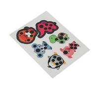 Luocute Termómetro de Frente en Parche, Monitor de Fiebre Continua 48H | Fever Temperature Sticker with Cartoon Design, Digital Reading in 15s, Safe for Baby Skin, Home School Travel Use
