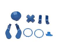 Luocute Thumbsticks de Metal para Controlador Series 2, Kit de Piezas de Repuesto 15 en 1 con 6 Cubiertas Basculantes y 4 Lengüetas de Extracción, para Controlador Central Series 2 (BLUE)