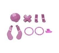 Luocute Thumbsticks de Metal para Controlador Series 2, Kit de Piezas de Repuesto 15 en 1 con 6 Cubiertas Basculantes y 4 Lengüetas de Extracción, para Controlador Central Series 2 (PURPLE)